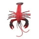 thumbnail image 5 of Modelo de animal realista de cangrejo, langosta y cocodrilo, juguetes educativos para niños, largo Langosta Roja - A, 5 of 9