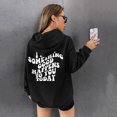 thumbnail image 2 of Gibobby Sudadera mujer, Sudadera de Manga Larga con Capucha para Mujer, de Gran tamaño, con Bolsillo(Negro,M), 2 of 5