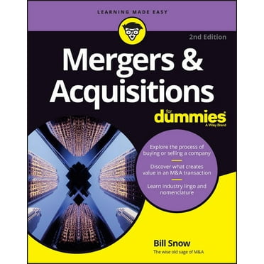 Mergers & Acquisitions for Dummies, (Paperback)