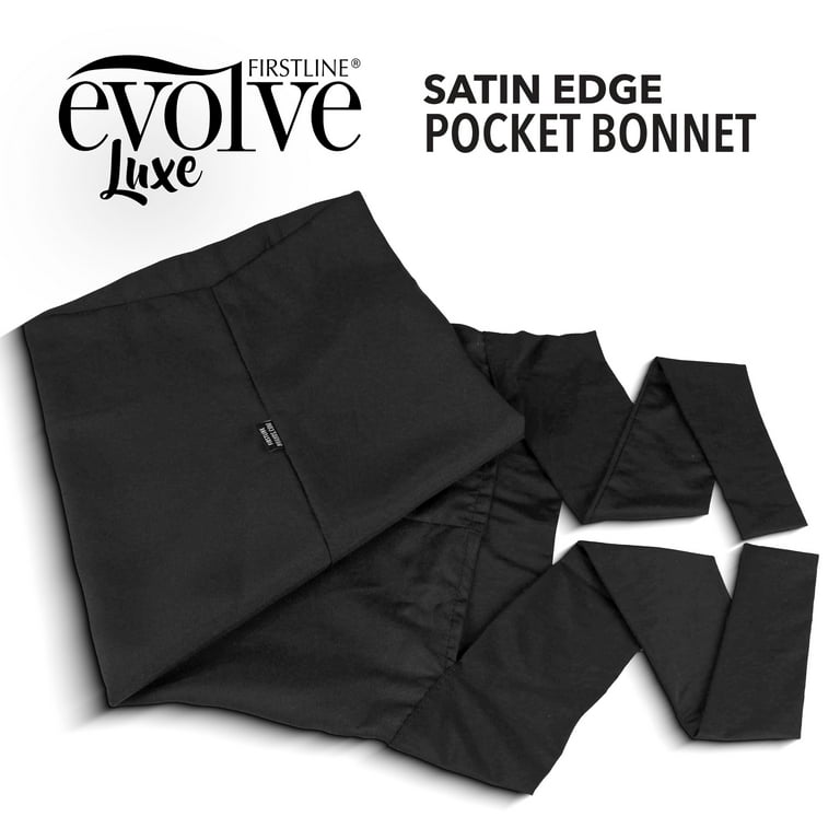 Evolve Satin Adjustable Drawstring Bonnet
