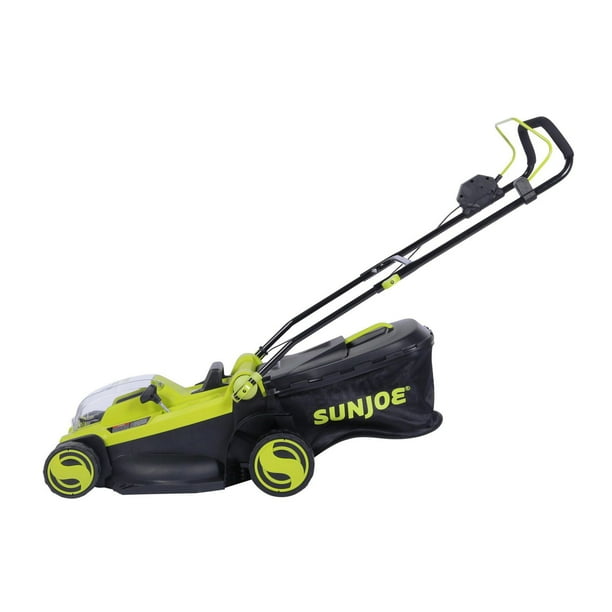 Sun Joe 24V-X2-17LM 48-Volt iON+ Cordless Lawn Mower Kit, 17-inch