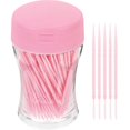 thumbnail image 1 of 200pcs Double-head Toothpicks Plastic Oral Care InterFloss Cleaners (Pink), 1 of 4