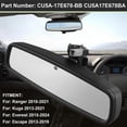 thumbnail image 4 of Car Interior Rearview Mirror W/Auto Dim Anti-Glare for, 4 of 5