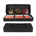 thumbnail image 1 of ZheElen Oxford Gift Oxford Pouches Organiser, OxfordCloth Containers Oxford For Waterproof Gift Storage Wrapping Containers black, 1 of 6