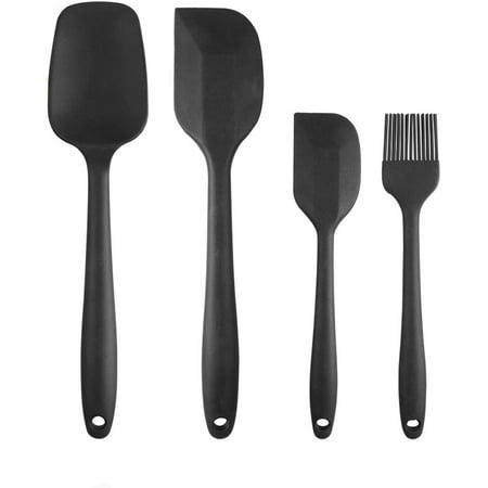 

Christmas Clearance! SuoKom 4Pc Silicone Kitchen Cooking Utensils Heat Resistant Non-Stick Baking tools
