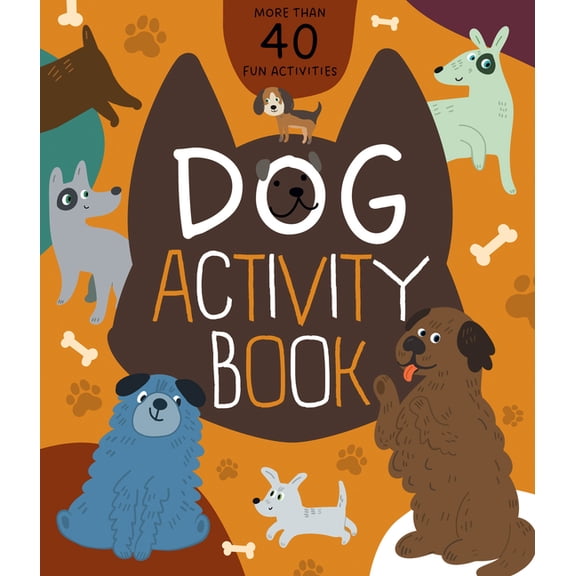 Clever Activity Book Dog Activity Book: More Than 40 Fun Activities, (Paperback)