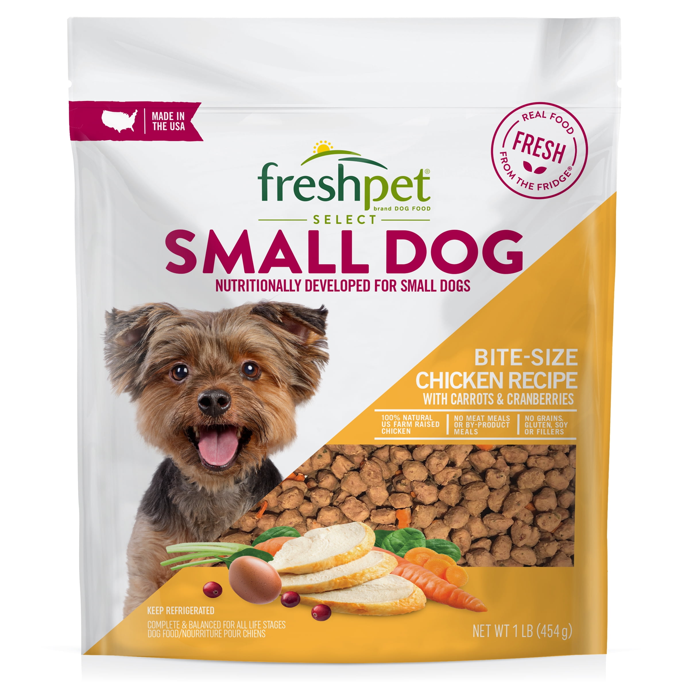 Freshpet Healthy & Natural Food for Small Dogs/Breeds