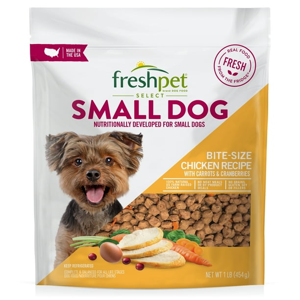 Freshpet Healthy & Natural Food for Small Dogs/Breeds, Grain Free