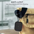 thumbnail image 4 of Funda para Airpods Pro, funda protectora de silicona suave que absorbe los golpes con llavero para Apple Airpods Pro, color negro Sailing  Electrónica, 4 of 6