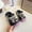black, variant on Girls' Clog Sandals Summer New Style Children's Rhinestone Smiley Face Soft Sole Sandals Parent-Child Style Fashionable Girls' Slippers Comfortable and Versatile