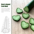 thumbnail image 4 of sunsanly Cucumber Cultivation Mold Non-toxic Heart Star Shape Vegetable Shaping Tool Easy to Use Garden Vegetables Growing Mold, 4 of 8