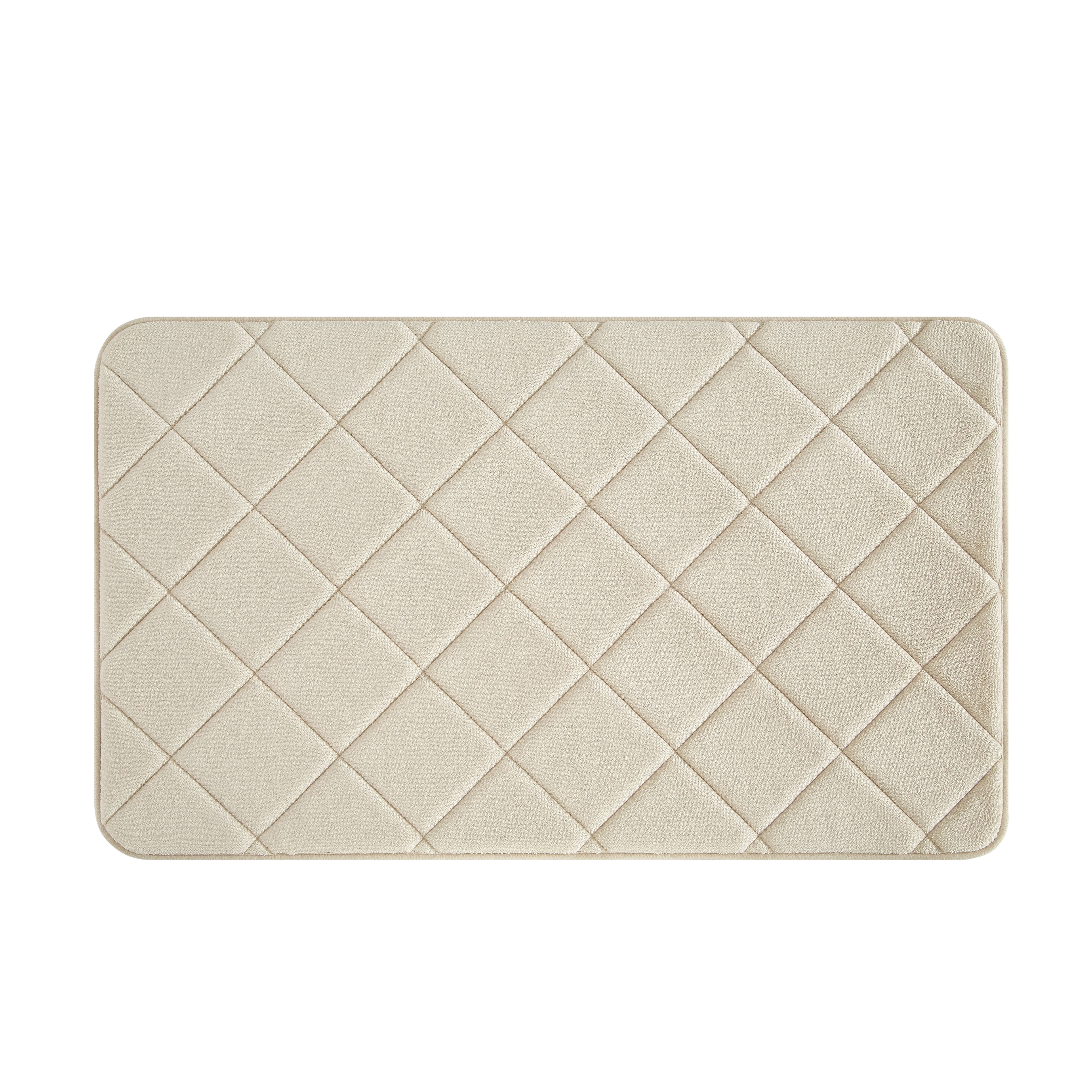 Mainstays 3 Piece Bath Rug Cream