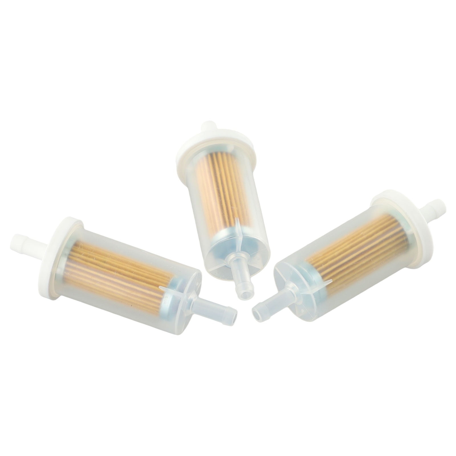 Wuweikeji 9 pack 1/4\" Inline Fuel Filter for Lawn Mower Tractor - Fits 695666 691035 845125 Models-Craftsman Troy Bilt