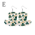 thumbnail image 1 of Jusqu'à 65 % de Rabais sur les Boucles d'Oreilles St. Patrick Vertes en Forme de Goutte Bijoux Cadeau de Vacances pour Femme Collier Bagues Boucles d'Oreilles Bijoux en Liquidation, 1 of 2