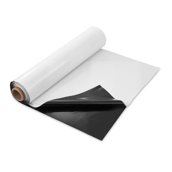 KFFKFF 10Mil Plastic Covering, 10 x 65 ft Basement Moisture Shield, Robust Garden Polyethylene Covering, Versatile Construction Plastic, Artist's Canvas for Agricultural Plastic Supply, White & Black