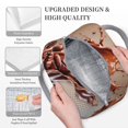 thumbnail image 3 of Disketp Coffee Beans Chocolate Splash Bolsa Térmica para Almuerzo, Lonchera con Abertura Amplia y Gran Capacidad, Organizador Reutilizable para Mujeres, Hombres y Adultos, 3 of 6
