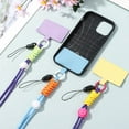 thumbnail image 5 of Universal Adjustable Keychain Chain Crossbody Hanging Neck Cord Patch Phone Lanyard Phone Safety Tether Nylon Strap 03, 5 of 8