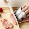 thumbnail image 4 of Hiroekza Kitchen Gadgets Kitchen Cutter Household Multi-function Finger Nail Protector Stainless Steel Finger Guard Slicing Tool Finger Protector for Kitchen Christmas Clearance, 4 of 4