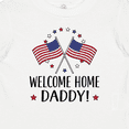 thumbnail image 4 of Inktastic Military Homecoming Welcome Home Daddy Boys or Girls Baby T-Shirt, 4 of 5
