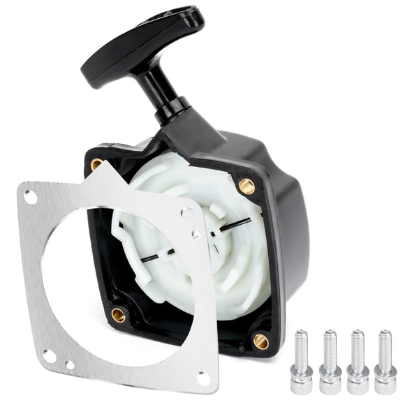 Pull Starter Replacement - 43cc 49cc 52cc 2HP Predator Earth Augers 63022 Pocket Bike Gas Petrol Scooter -Upgraded Wheel Core & Recoil Spring