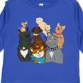 thumbnail image 4 of Inktastic Happy Dog Family Boys or Girls Long Sleeve Toddler T-Shirt, 4 of 5