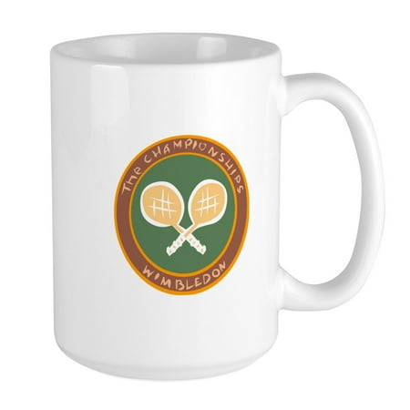 

CafePress - Tennis Large Mug - 15 oz Ceramic Large Mug