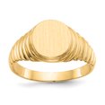 thumbnail image 1 of 14K Yellow Gold Men's signet Ring, 1 of 3
