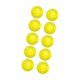 thumbnail image 4 of 10 piezas de pelota de espuma de Pickleball silenciosa de espuma de PU suave de 74 mm para práctica en interiores amarillo, 4 of 9