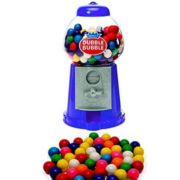 Playo 7” Mini Gumball Machine for Kids with Coin Bank & 23 Gumballs