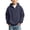 Navy, variant on Jalioing Boys Quarter Zip Hoodies Casual Loose Long Sleeve Texture Pullover Fashion Basic Solid Sweatshirt 3-14 Years