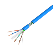 Cables Direct Online 1000ft Cat6 Ethernet Cable Bulk – 23AWG Solid CCA UTP, Unshielded, 550MHz, Pull Box, LAN Network Wire, RJ45 Compatible, Indoor Use, High-Speed Internet, Blue