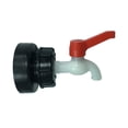 thumbnail image 1 of Adaptador de Barril Grande de y PP Resistente a Ácidos y Álcalis Rosca φ100 mm Salida de φ19 25 32mm 19cm shamjiam Adaptador de tanque de agua 1000L IBC, 1 of 8