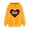 Yellow, variant on VBTAPA Womens Valentines Day Hoodies Love Heart Graphic Printed Hooded Sweatshirt Trendy Casual Pullover Hoodie with Kangaroo Pocket Yellow L