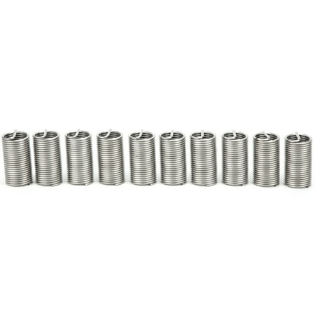 

Thread Sheath Industrial Accessory 10Pcs Wire Thread Insert M18x2x3D Thread Wire Sleeve For Industrial Supplies