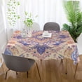 thumbnail image 6 of BZSMCE Square Tablecloth Elegant Floral Harmony Pattern Tableclothes, 6 of 9