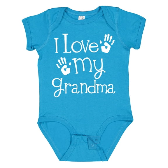 Inktastic I Love My Grandma Grandchild Boys or Girls Baby Bodysuit