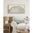 thumbnail image 2 of SHENIFY Farmhouse Vintage Wall Art Set Gray Wood Tree Ring Spirals Nature Abstract Drawings Rustic Modern Art Decor for Farmhouse Office Hanging Decoration 8x16in Natural Framed, 2 of 5