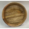 thumbnail image 2 of Wooden Round Tray Set Tray Handcrafted Round Circle Serving Tray , set of 2, 2 of 4