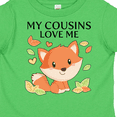 thumbnail image 4 of Inktastic My Cousins Love Me- Little Fox Boys or Girls Toddler T-Shirt, 4 of 5
