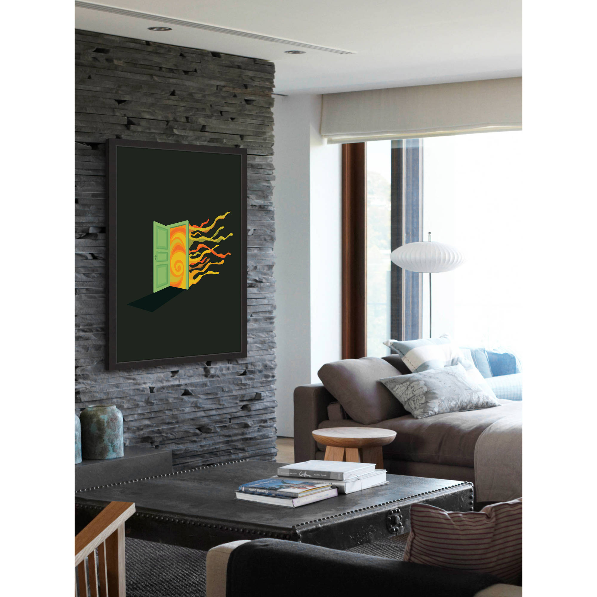 Marmont Hill - "Breakthru" by Jason Dettmer Framed Painting Print