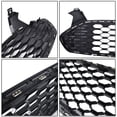 thumbnail image 4 of munirater Front Hood Bumper Grill Honeycomb Mustang Style Gloss Black Grille Cover Replacement for 2013-2016 Ford Fusion, 4 of 5