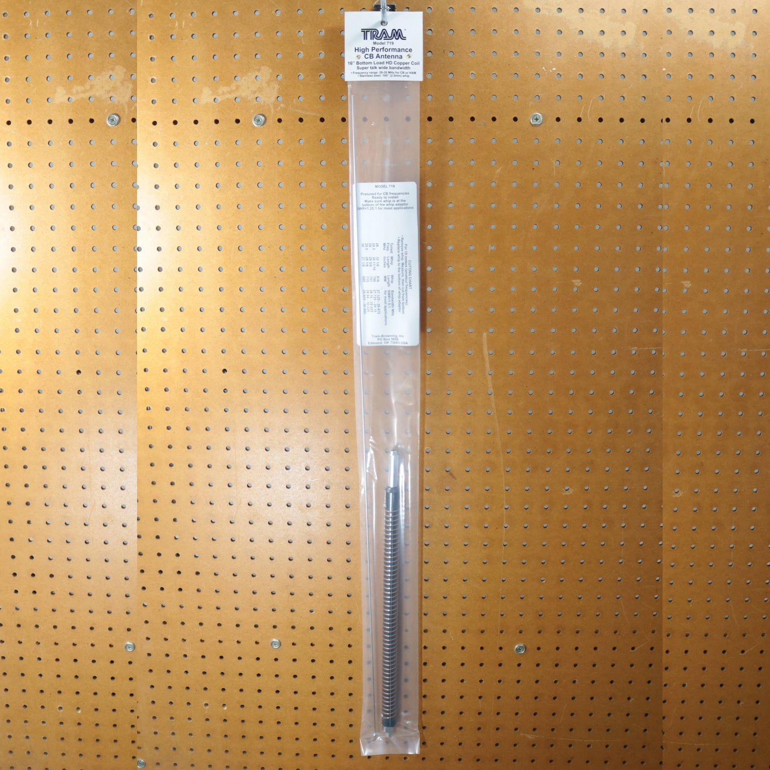 Tram High-Power 3,000-Watt CB Antenna with 16" Bottom Load Heavy-Duty Copper Coil