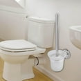 thumbnail image 4 of Escobilla de baño de pared de acero inoxidable con soporte, 4 of 11