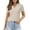 Apricot, variant on Arach&Cloz Women's Wool Blend Summer Fall Tops Business Casual Polo Shirts 2025