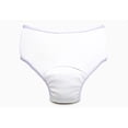 thumbnail image 1 of CareActive 2465-1B-WHT Culotte d'Incontinence Réutilisable pour Femmes 6oz - Taille -Moyen 28-31, 1 of 2