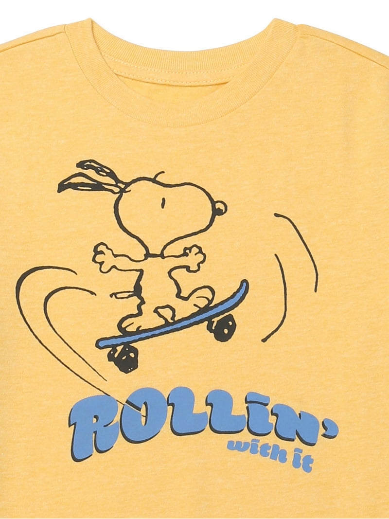 2JSB3☆SNOOPY 365 Kids From Garanimals Boys Snoopy Graphic Tee Short