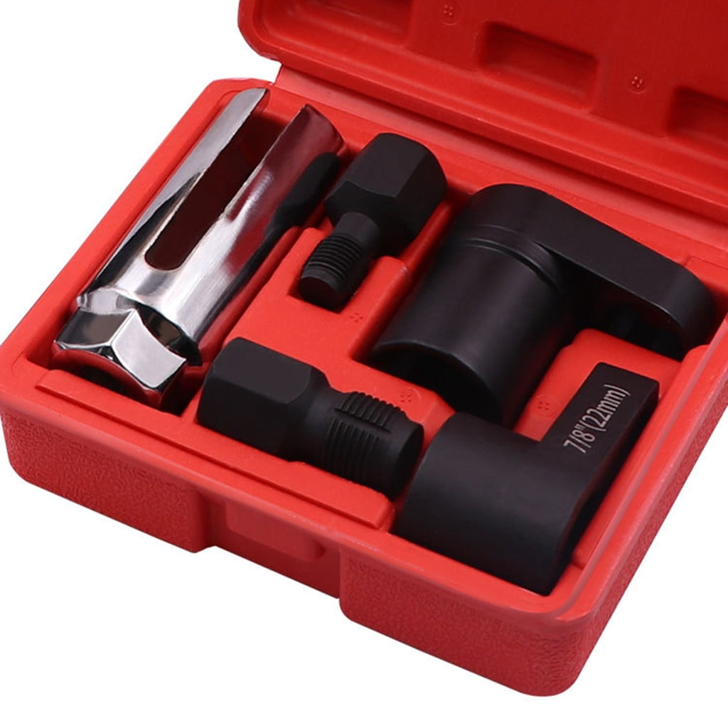 5Pcs Oxygens Sensors Removers Wrench and Thread Chaser Tool O2 Sensors Socket Auto Oxygens Sensors Socket Removal Tool