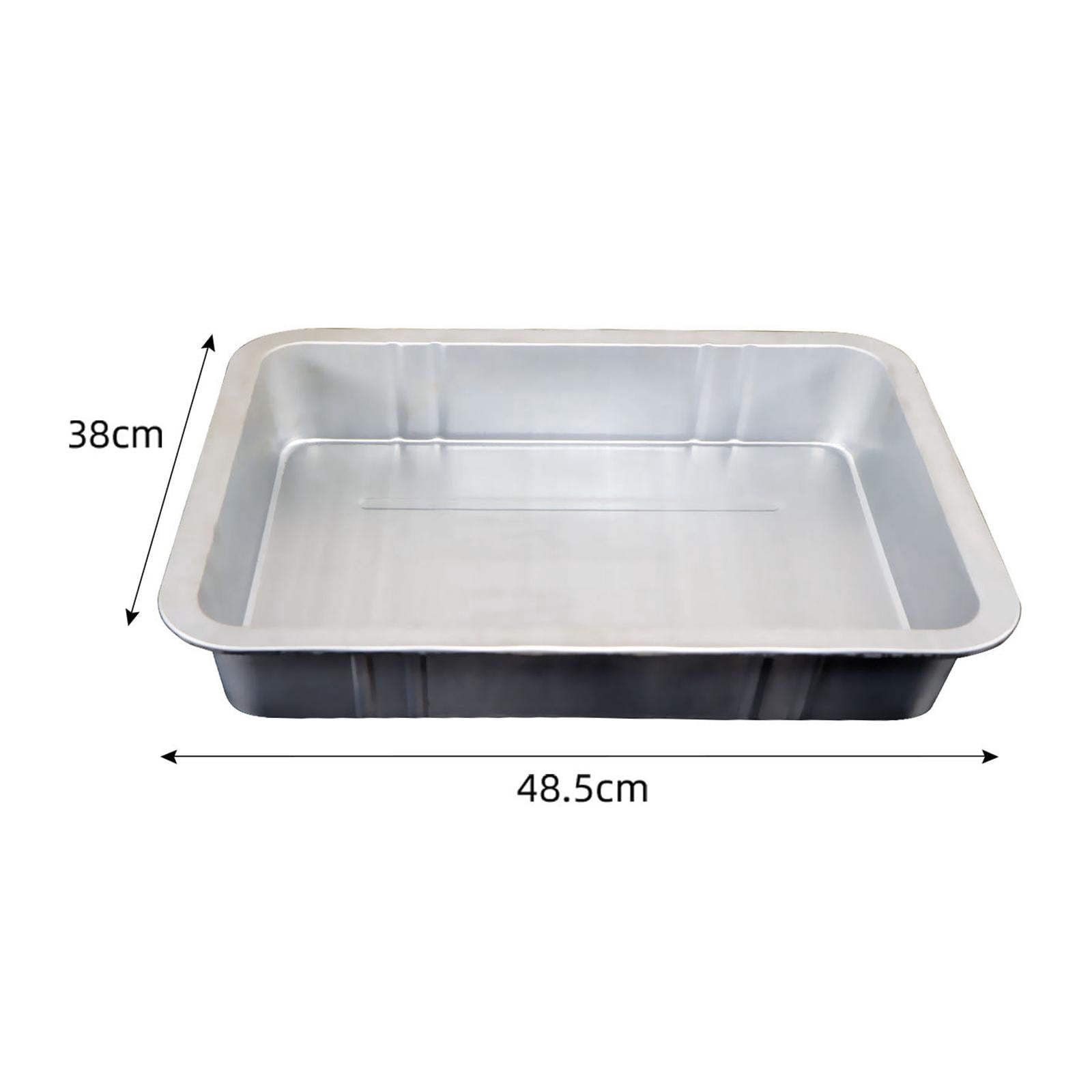 Nishiyuenyi Engine Oil Drain Pan Leakproof Large Capacity Professional Oil Trip Tray White L
