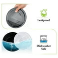 thumbnail image 4 of 30-Pack Reusable Meal Prep Containers Microwave Safe Food Storage Containers with Lids, Round Take Out Disposable Plastic Bento Lunch Box To Go Meal Prep Bowls, BPA-Free, 4 of 7