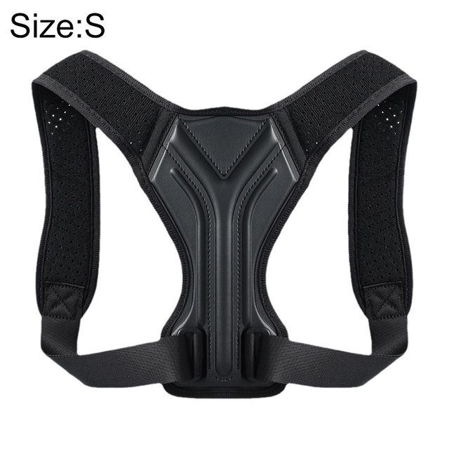 Posture Corrector, Correct Hunchback, Black, S/M/L/XL Sizes, Comfortable and Breathable for Daily Use